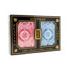 Kem Arrow Playing Cards: Red/Blue, Poker Size Jumbo Index 2-Deck Set
